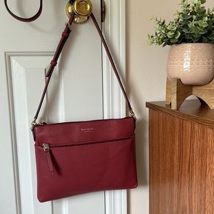 Polly Medium Crossbody Red Jasper